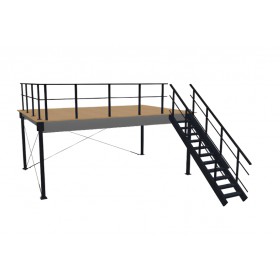 mezzanine de stockage
