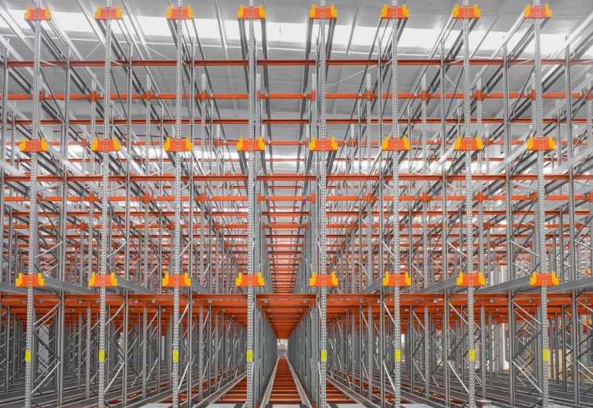Rack shuttle semi-automatisé pour stockage haute densité