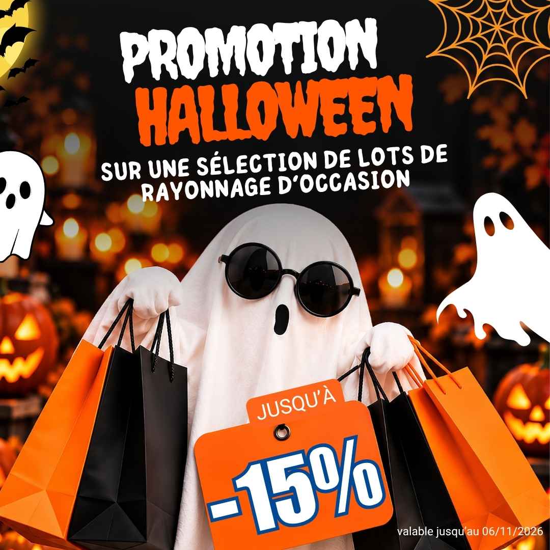 promo halloween rayonnage occassion
