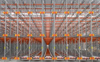 Rayonnage par accumulation Rayonnage par accumulation / stockage haute densité